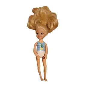 Barbie little Sister Blonde Chelsea jointed articulated 2016 club doll Mattel